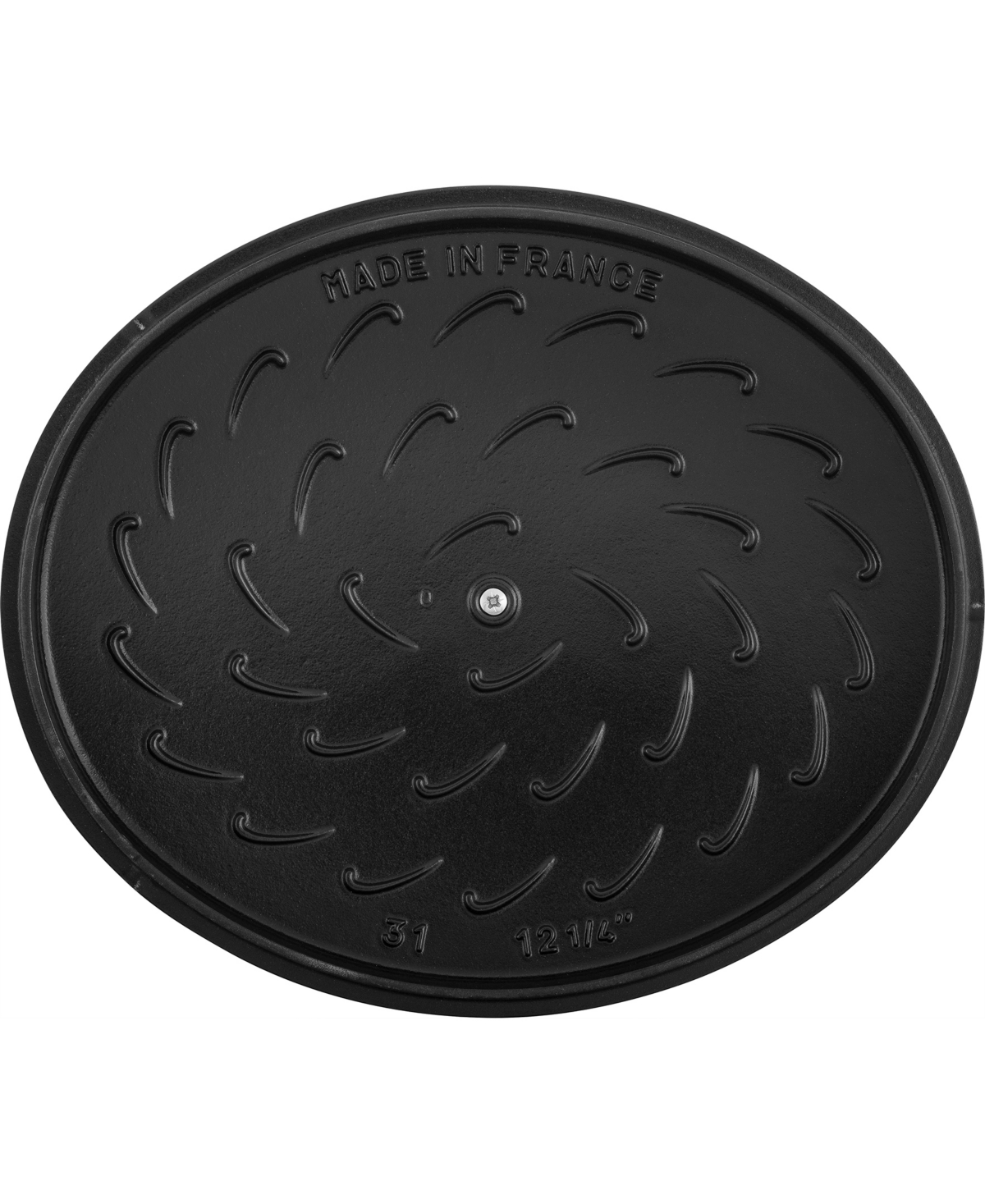 Shop Staub Cast Iron 6.25qt Wide Oval Dutch Oven In Black