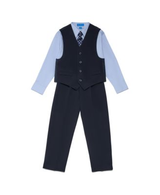 Little Boys Washable 4 Piece Vest Set