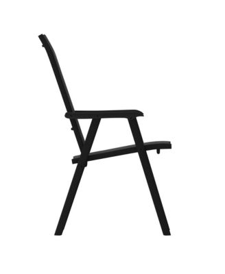 Outdoor Folding Patio Sling Chair / Portable Chair (2 Pack)