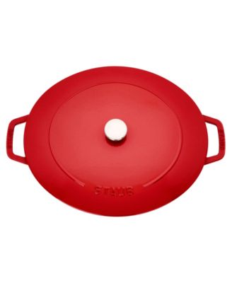 Cast Iron 6.25-Qt Wide Oval Dutch Oven