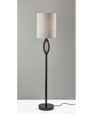 61" Wood Mayfair Floor Lamp