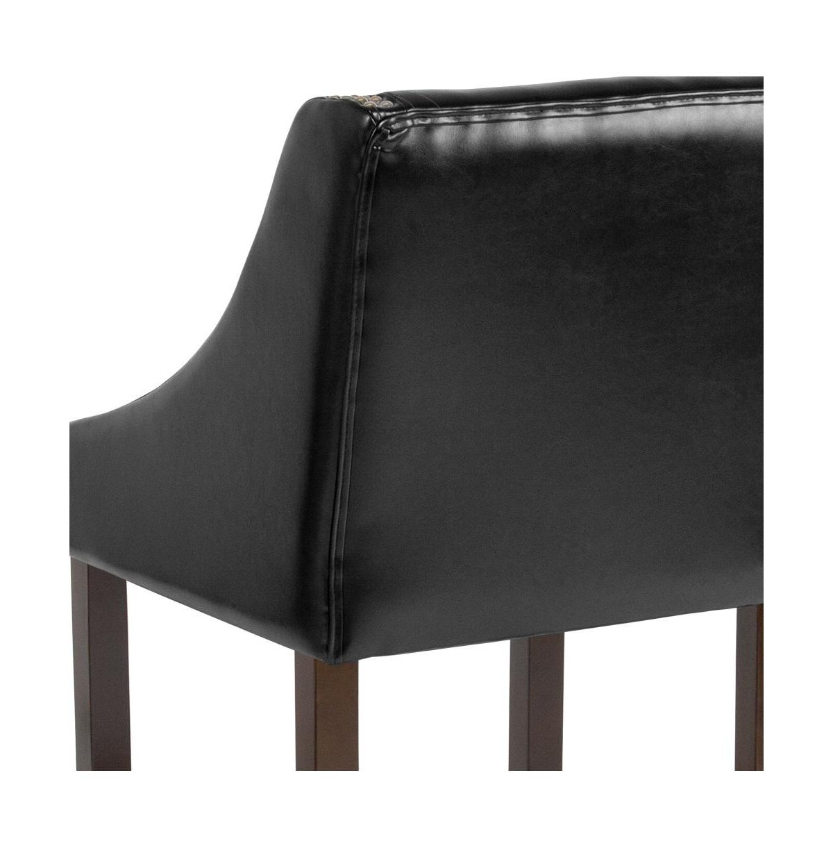 Taylorsville 24 Inch Counter Height Stool With Nailhead Trim