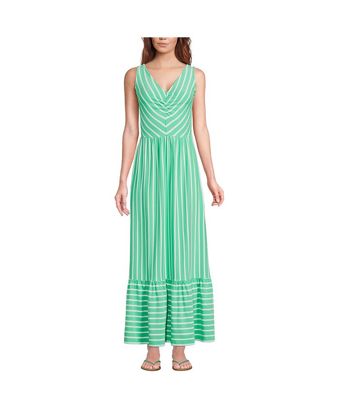 Lands' End Women's Polished Maxi Dress - Macy's