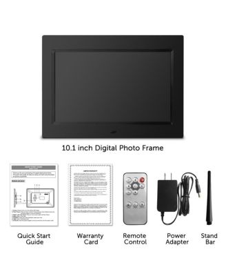 10 inch Digital Photo Frame, Black, 1024x600 - USB & SD card Support