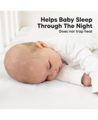 2pk Soothe Fitted Crib Sheets Neutral, Baby Crib Sheets, Fits Standard Nursery Baby Mattress