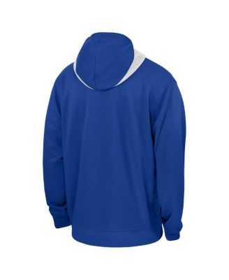 Men's Royal Memphis Tigers Basketball Spotlight Performance Pullover Hoodie