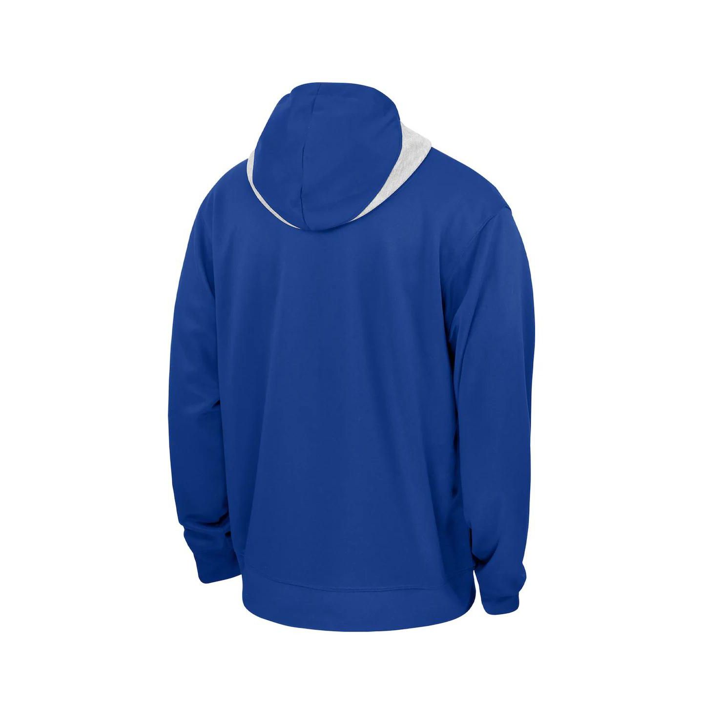 Мужское худи Nike Royal Memphis Tigers Basketball Spotlight Performance Pullover — фото 3