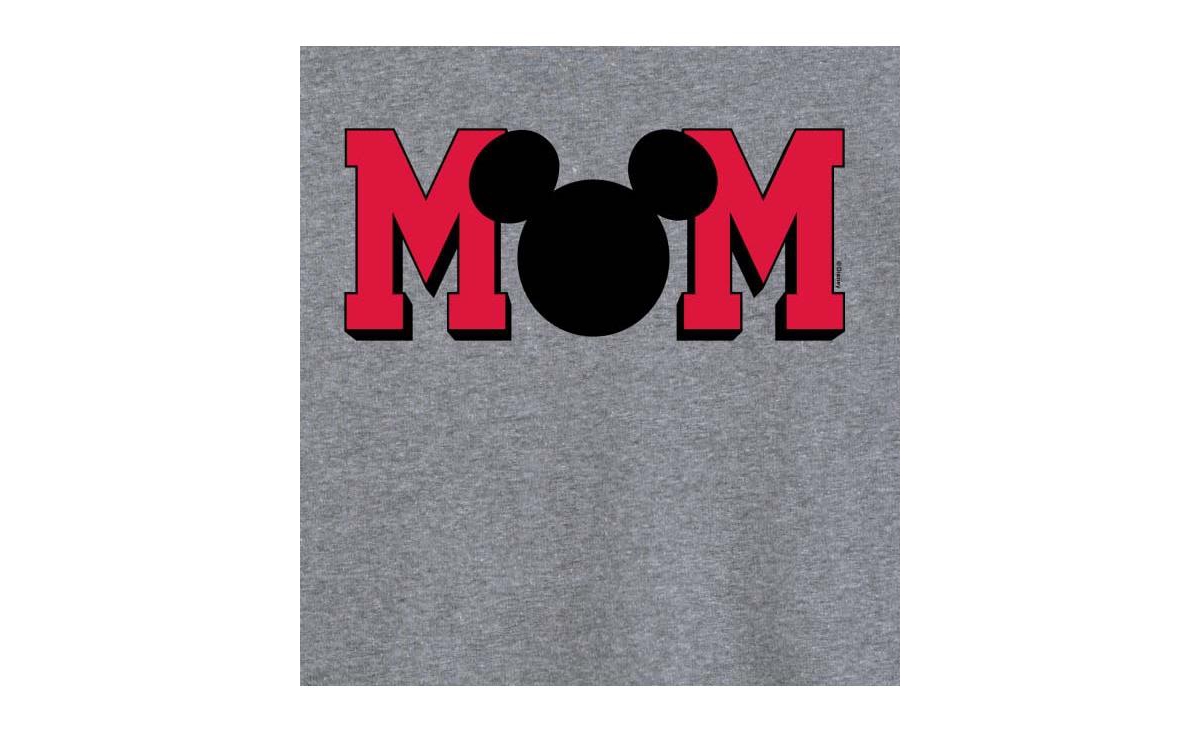 Hybrid Apparel Women's Trendy Plus Size Disney Mom Graphic T-Shirt