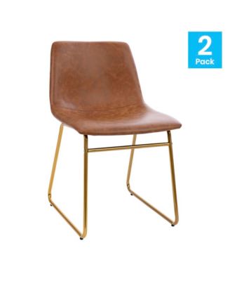 Carrollton 18 Inch Bucket Seat Dining Chairs, Set Of 2