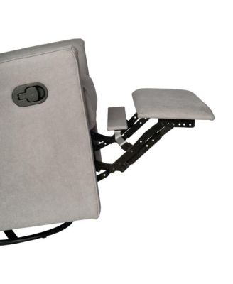 Dara 3-In-1 Traditional Manual Recliner Rocker Swivel Glider Chair