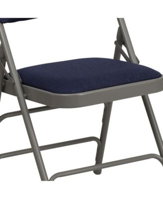 4 Pack Home & Office Portable Party Events Padded Metal Folding Chair