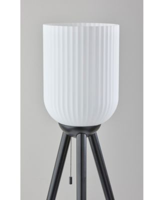 57.5" Wood Kinsley Floor Lamp