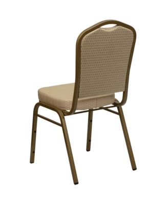 Crown Back Stacking Banquet Dining Chair