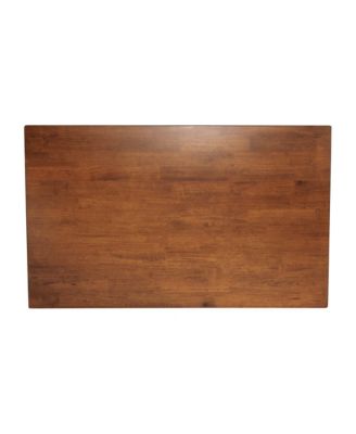 Finnley Wooden Dining Table With Sculpted Legs