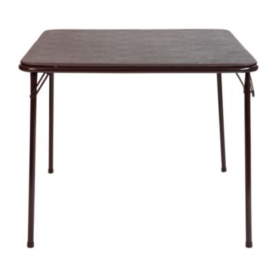 1 Pc. Wood Foldable Vinyl-Top Dining Table