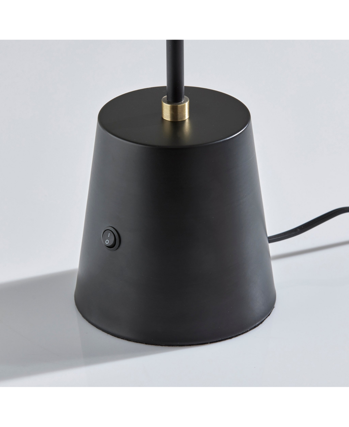Adesso 23.25" Dusk Table Lamp In Black