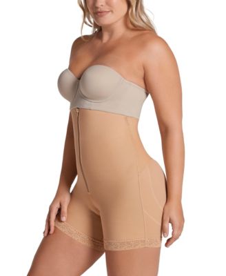 Women's Firm Tummy Control Shaper Strapless Shorts with Butt Lifter