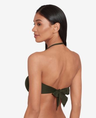 Women's Ring Bandeau Bra Swim Top