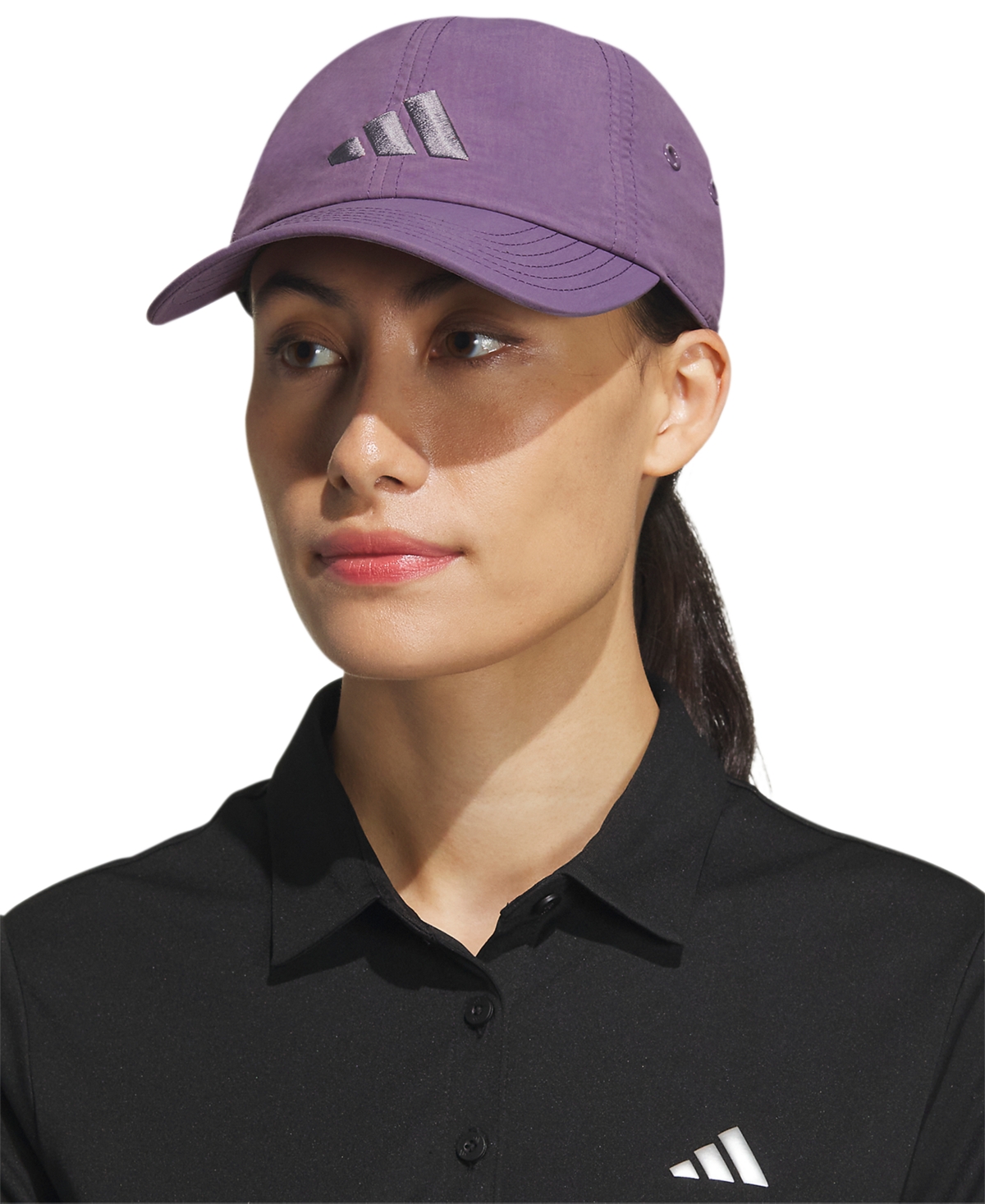 Shop Adidas Originals Women's Influencer 3 Hat In Shadow Violet,preloved Fig Purple