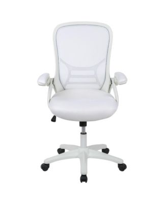High Back Mesh Ergonomic Office Chair With Flip-Up Arms