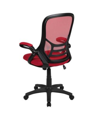 High Back Mesh Ergonomic Office Chair With Flip-Up Arms