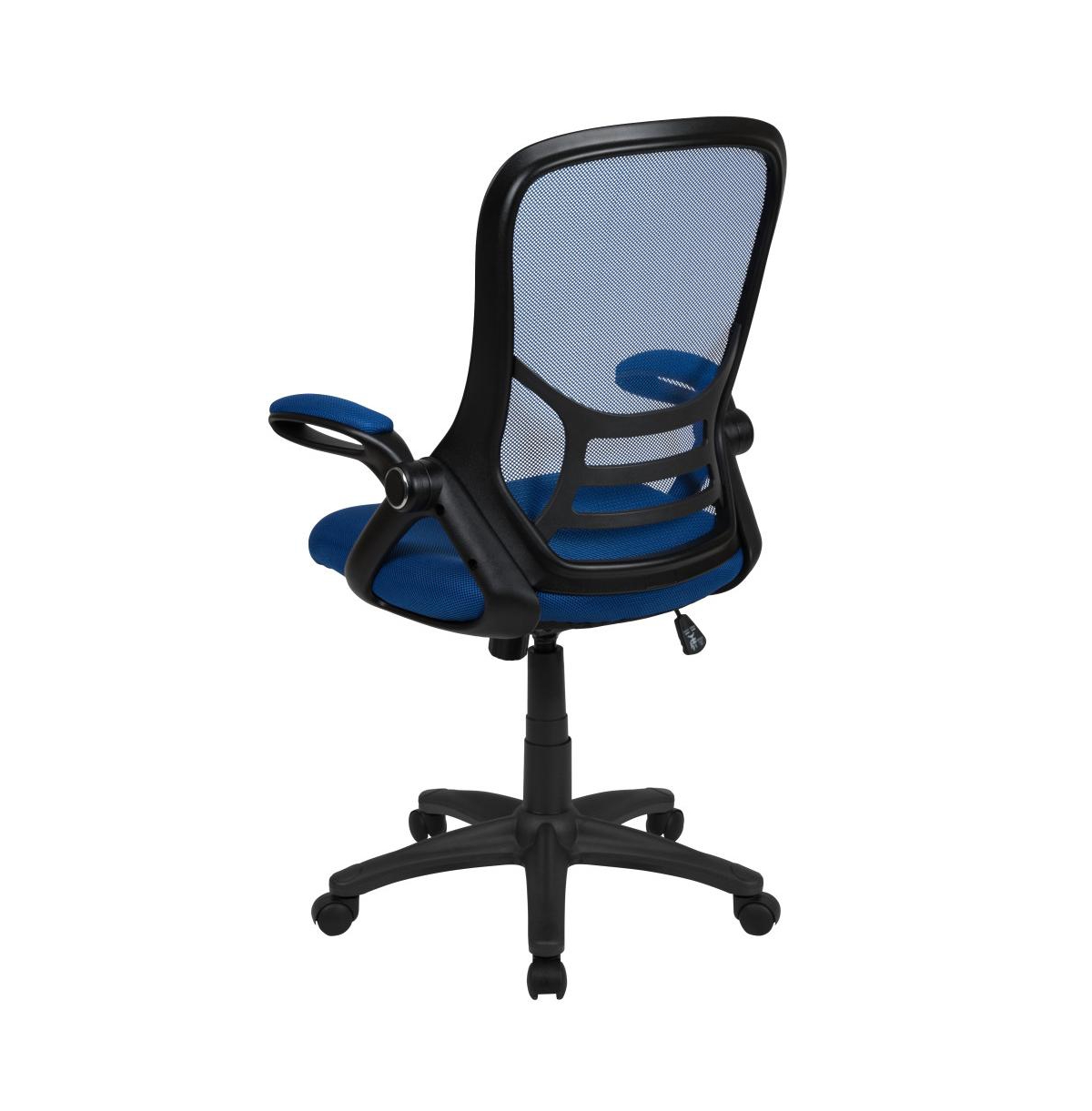 Emma+Oliver High Back Mesh Ergonomic Office Chair With Flip-Up Arms