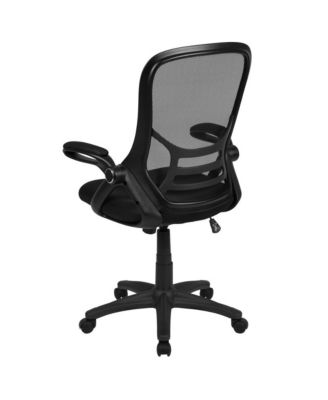 High Back Mesh Ergonomic Office Chair With Flip-Up Arms