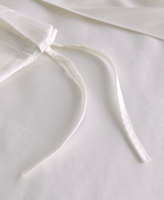 Fiona Woven Cotton Duvet Cover, King