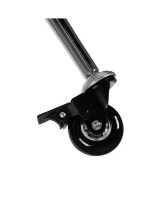 Mobile 86" Oval Wave Collaborative Laminate Activity Table Set With 16" Student Stack Chairs