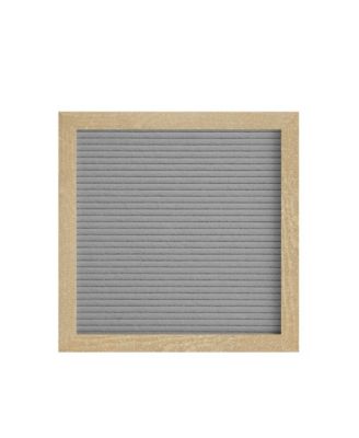 Bellamy 10" x 10" Wood Letter Board Set With Felt Facing