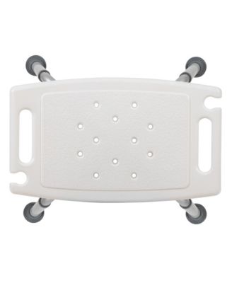 Tool-Free 300 Lb. Capacity, Adjustable Bath & Shower Chair W/ Non-Slip Feet