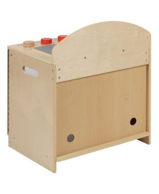 Children's Wooden Kitchen Stove With Turnable Knobs For Commercial Or Home Use