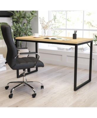 Berlin Computer Desk With Open Metal Frame