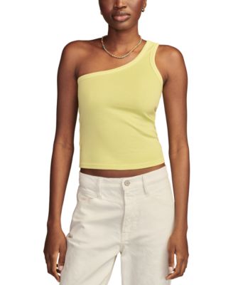 Lucky Brand - Women's Asymmetric One Shoulder Sleeveless Top