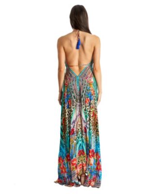 Women's Maxi Halterneck Dress