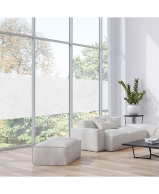 Window Privacy Film Frosted Glass UV Protection (23.4 x 77.1 Inch)