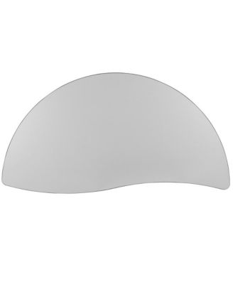 Mobile 60" Half Circle Wave Flexible Collaborative Adjustable Height Activity Table