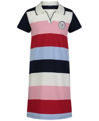 Tommy Hilfiger Little Girls Striped Rugby Dress Macy s