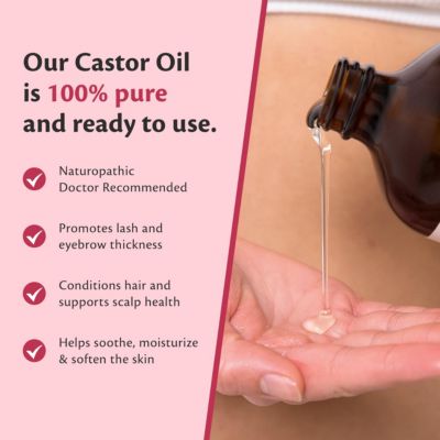 Castor Oil 500mL | For Hair, Skin & Body Nourishment | M3