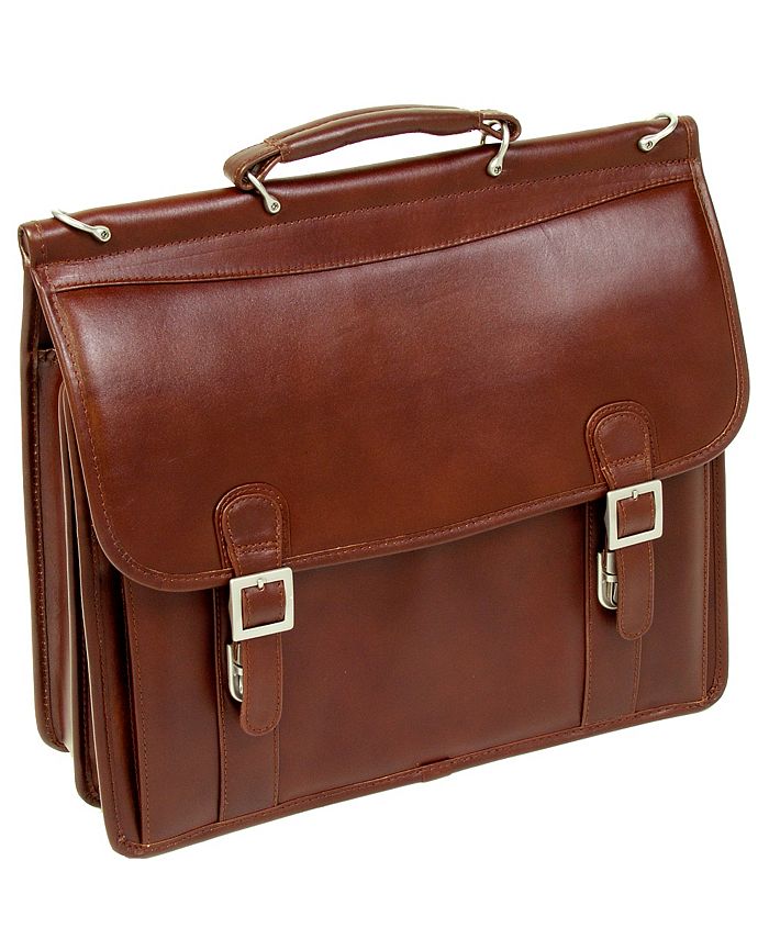 McKlein - Halsted Flap-over Double Compartment Laptop Case