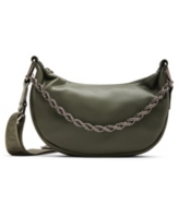 Steve Madden Zina Crossbody with Chain Handbag - Dark Olive