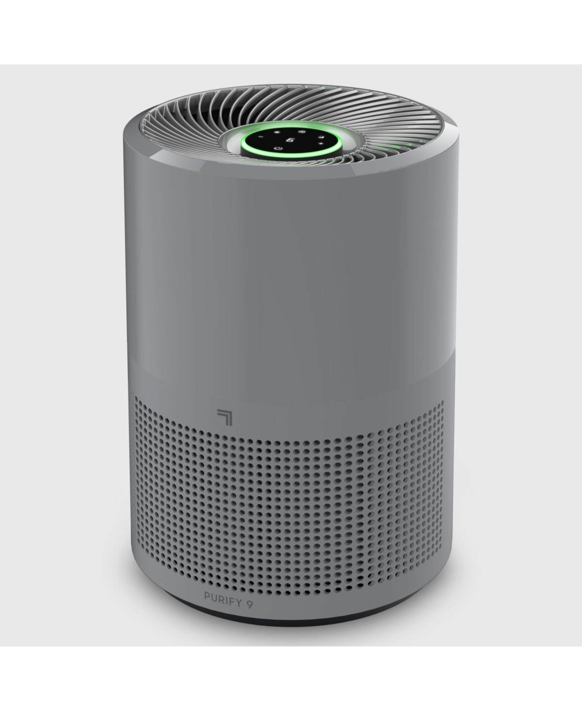 Sharper Image Purify 9 Whole Room Air Cleaner With True Hepa Filtration, Activated Carbon Filter, Visual Air Quali In Green