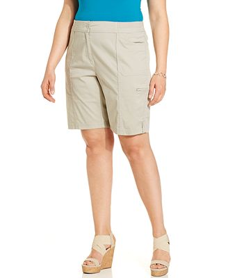 Karen Scott Plus Size Shorts - Shorts - Plus Sizes - Macy's