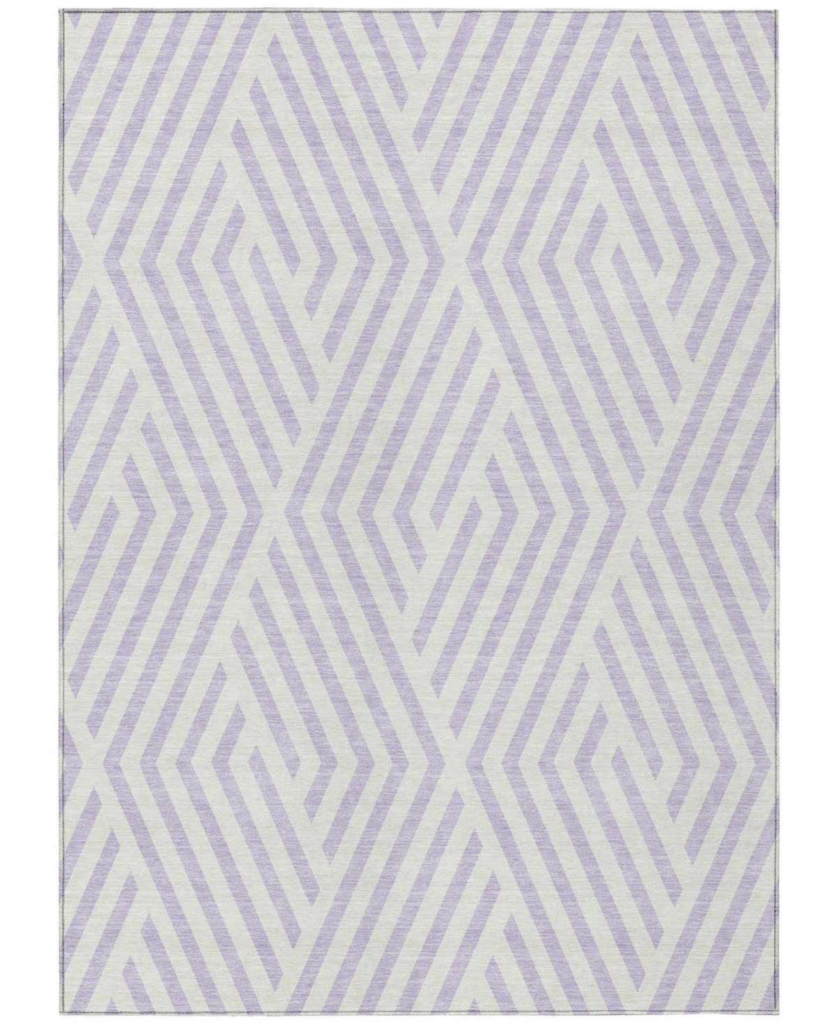 Addison Chantille Machine Washable Acn550 2'6x3'10 Area Rug In Lavender