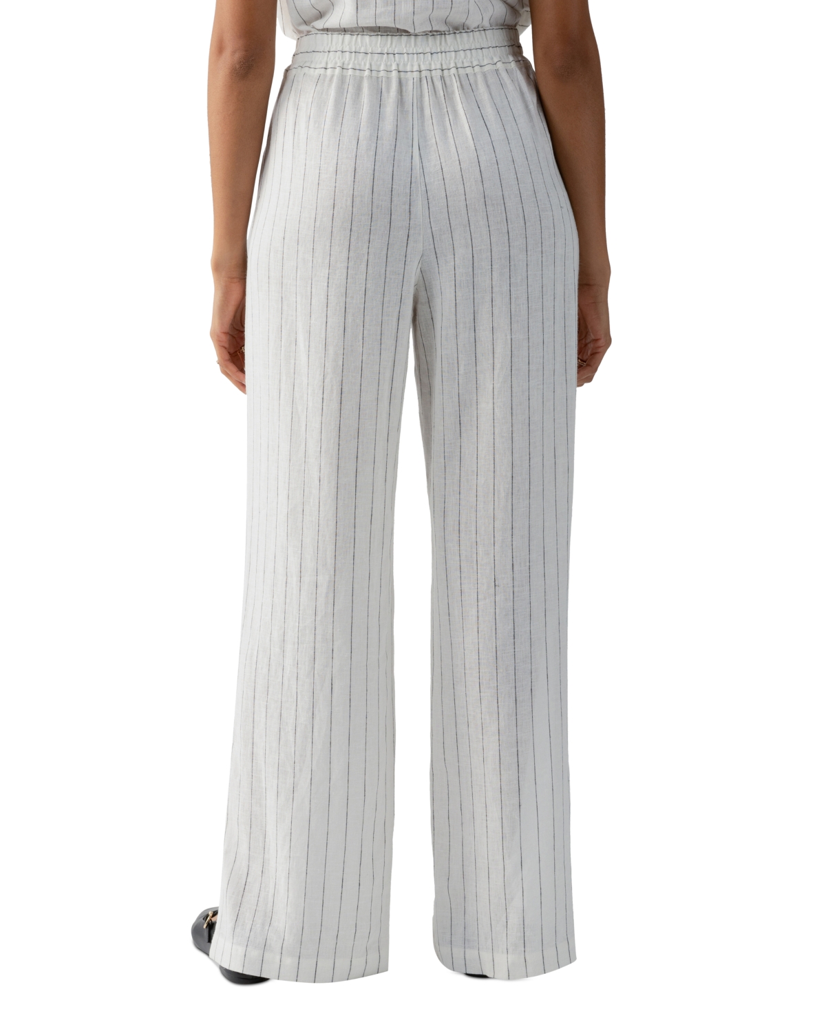 Sanctuary Women's Ocean Front Striped Wide-Leg Pants