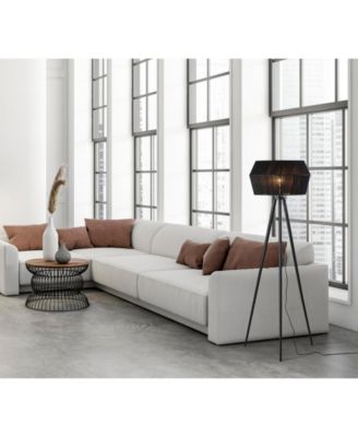 61" Wood Montana Floor Lamp