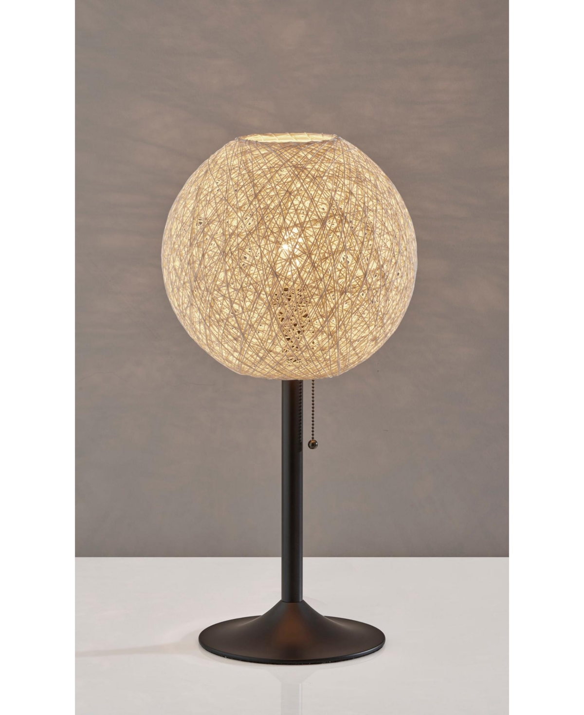 Adesso 24" Havana Table Lamp In Dark Bronze
