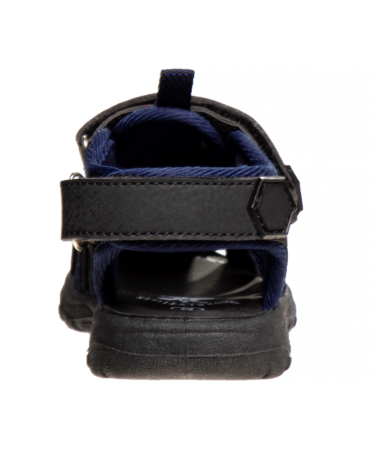 Shop Beverly Hills Polo Club Little And Big Boys Fisherman Sport Sandals In Black,navy