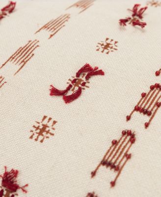 CLOSEOUT! Geometric Polyester Filled Decorative Pillow, 14" x 26"