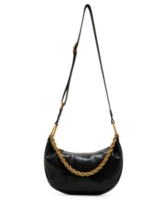 Steve Madden Zina Crossbody with Chain Handbag - Black